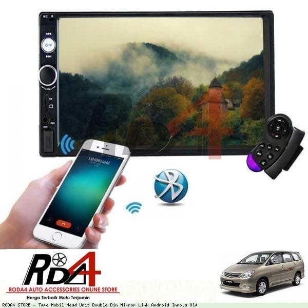 Tape Mobil Head Unit Double Din Mirror Link Android Innova Old