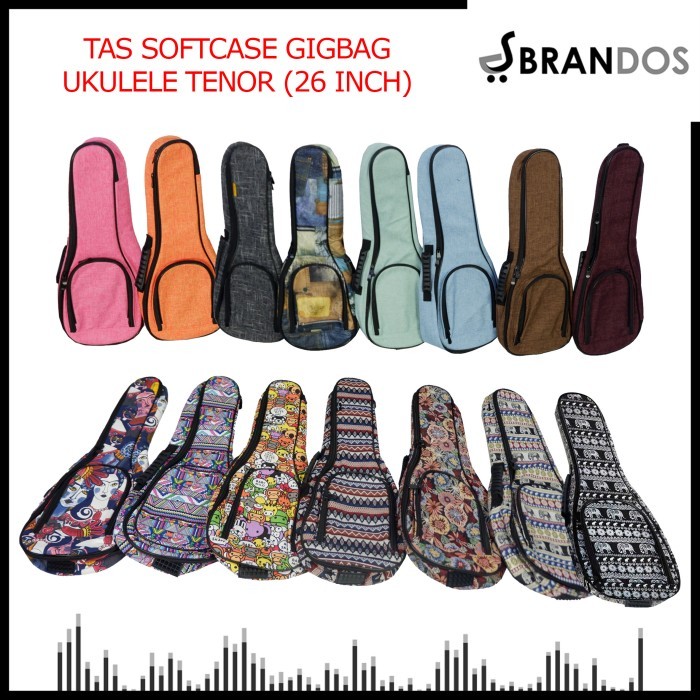 Tas Softcase Ukulele Ransel Gigbag Gitarlele SCU-26