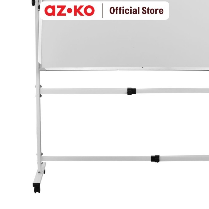 

AZKO Odi 90X150 cm Whiteboard 2 Sisi Dengan Roda Papan Tulis Spidol Perlengkapan Kantor Dan Sekolah