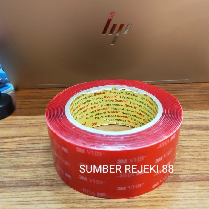 

3M Vhb Double tape VHB 4910 Clear Perekat 3M Original Lem 3M 5cmx4,5M