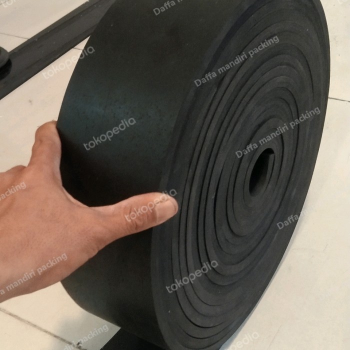 

rubber strip/karet bantalan 10mm 20cm x 10meter