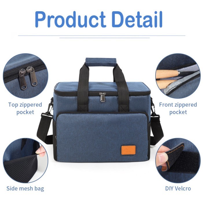 Cooler Bag Tempat Bekal Lunch Box Bag Tas Pendingin Tas Es Krim