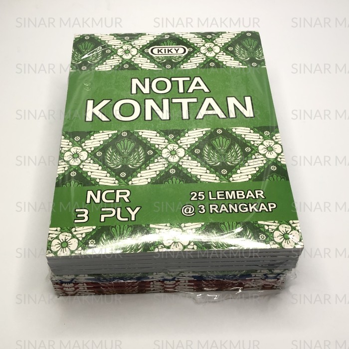 

Terlaris Nota Kontan Besar 3 Ply / Rangkap 3 KIKY (B3) SALE