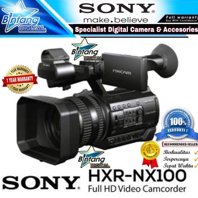 Sony Hxr Nx100 Full hd Camcorder - Sony Nx 100 - Sony Hxr NX100