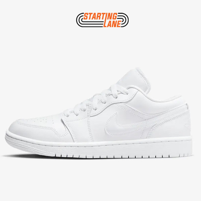 Sepatu Sneakers Air Jordan wmns aj 1 low triple white original DV0990-