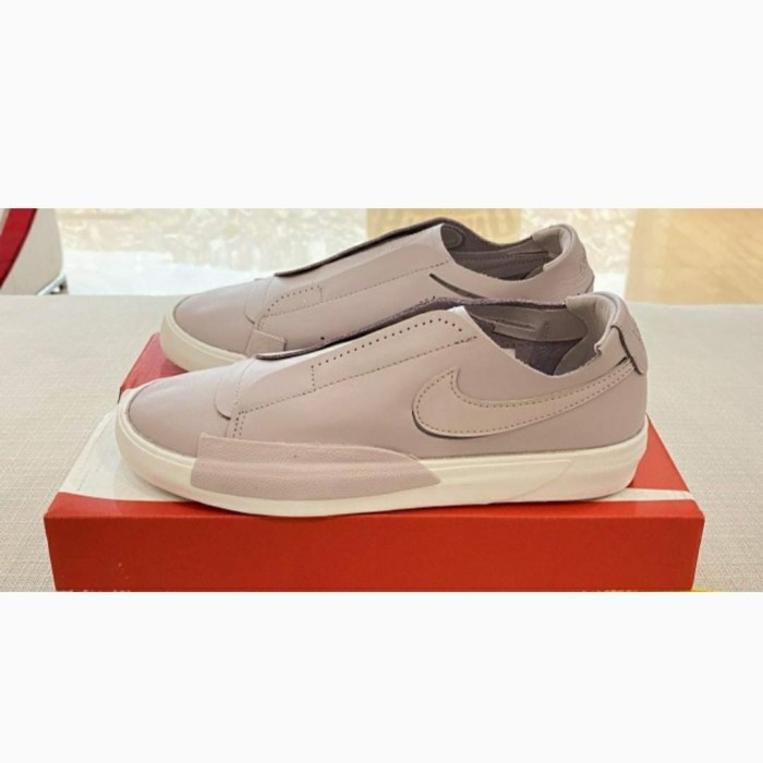 Nike Blazer Slip On Grey Purple Original Authentic