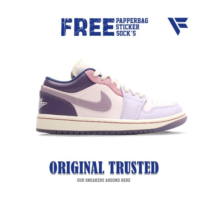 Nike Air Jordan 1 Low Pastel Purple Original