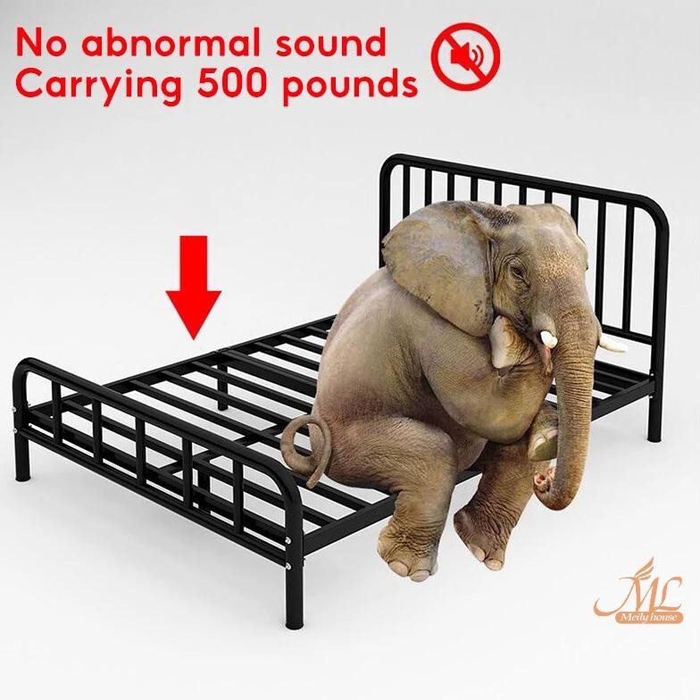 Dipan Tempat Tidur  Ranjang Besi Divan Kasur Tempat Tidur Dipan Tempat Tidur Besi Ranjang besi minim