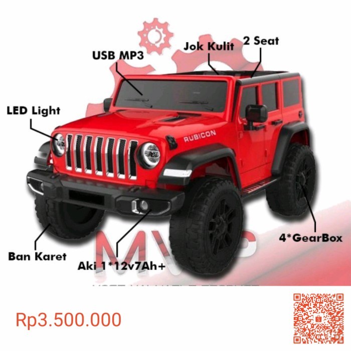 BARU MOBIL AKI MOB 2024 BAN KARET JOK KULIT 4 DINAMO - MAINAN ANAK