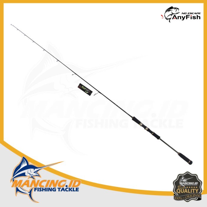 Joran Pancing Spinning Reel Anyfish JACKALL 601 Lentur PE 0,4 -1