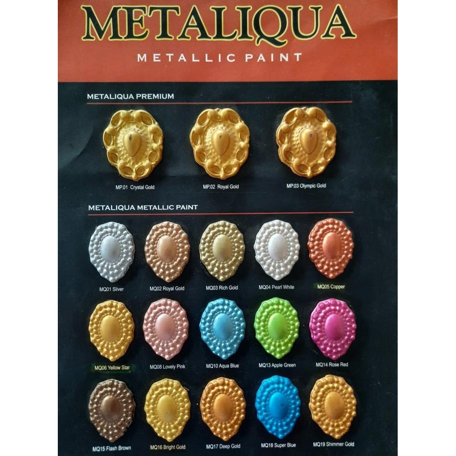

best seller] Cat Metalik Metaliqua 100 cc