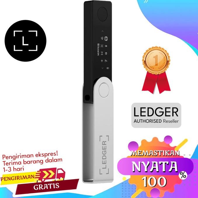Ledger Nano X Bluetooth - Dari Beli-Bitcoin - Cryptocurrency - Nano X Saja
