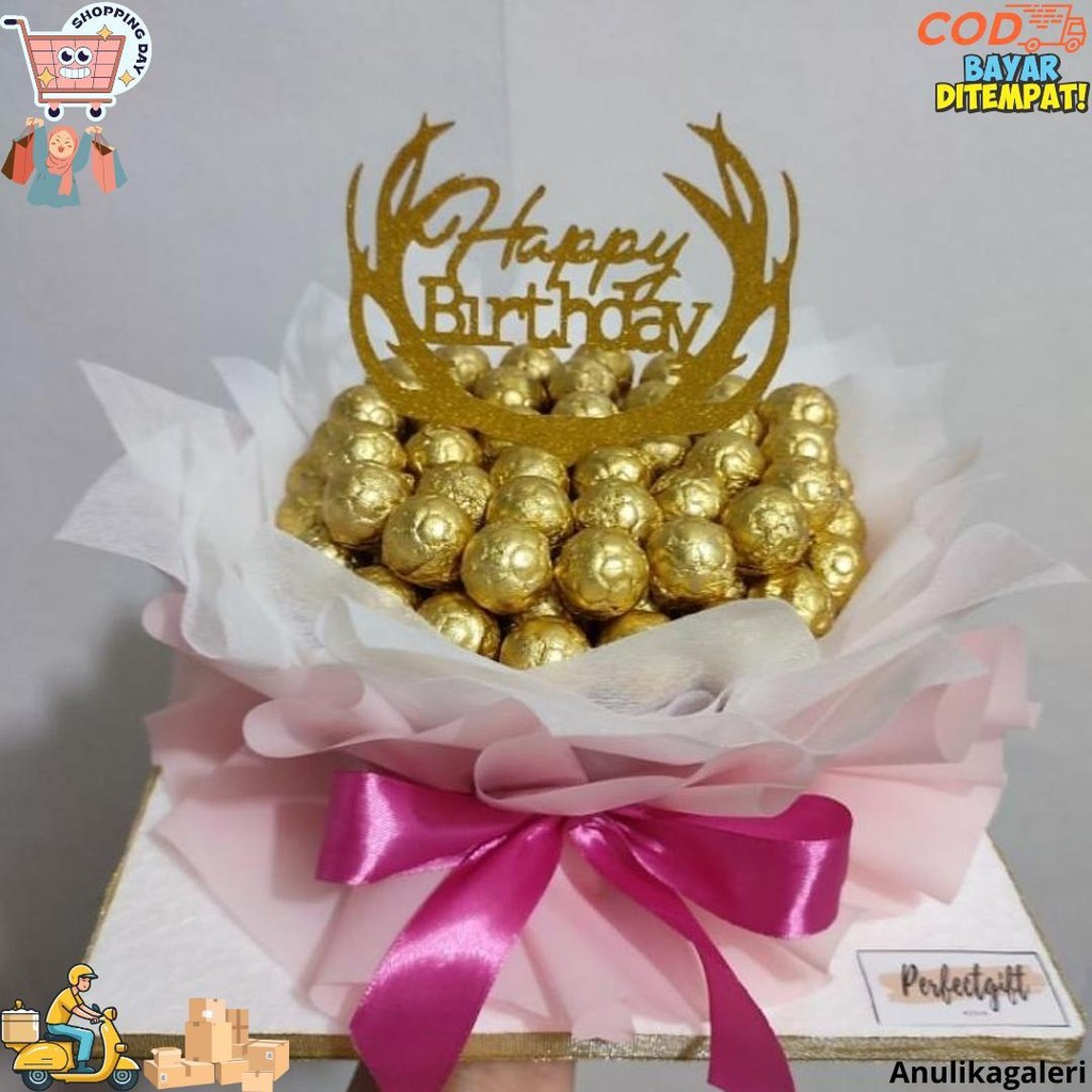 

Buket Cake Snack Kue Ulang Tahun D Cod