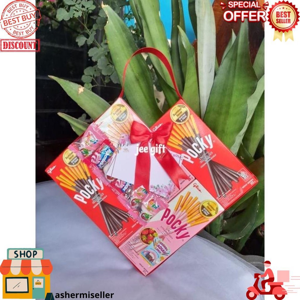 

Pocky Love +Yupi/Hadiah Ultah/Wisuda/Anniversary/Hampers/Hadiah/Kado Pernikahan, Hari Ibu, Hari Guru Dll D Cod