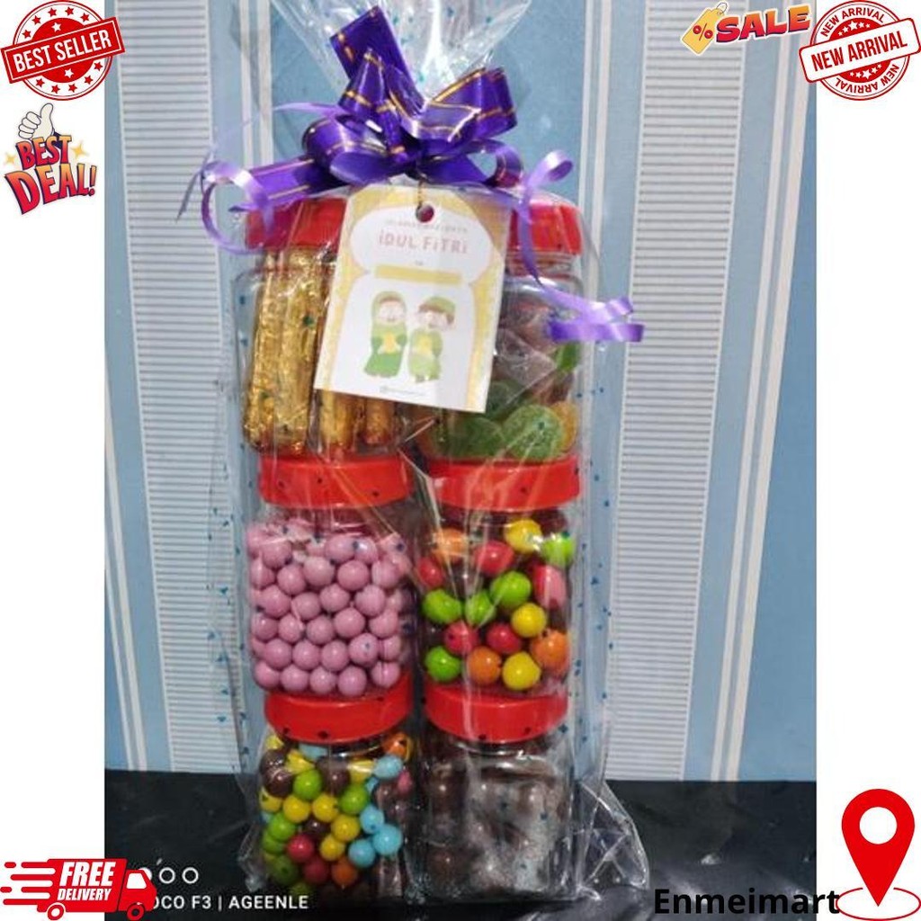 

Termurah!! Coklat Parcel Lagi'E 6 Toples D Cod
