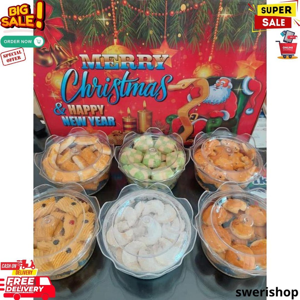 

[Promo] Kue Kering Natal 2024 Merry Christmas | Hampers Kado Hadiah Natal Dan Tahun Baru D Sale