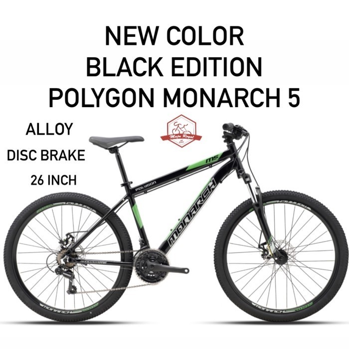 SEPEDA GUNUNG MTB POLYGON MONARCH 5 5.0 M5 SHIMANO 7 SPEED 26 inch NEW