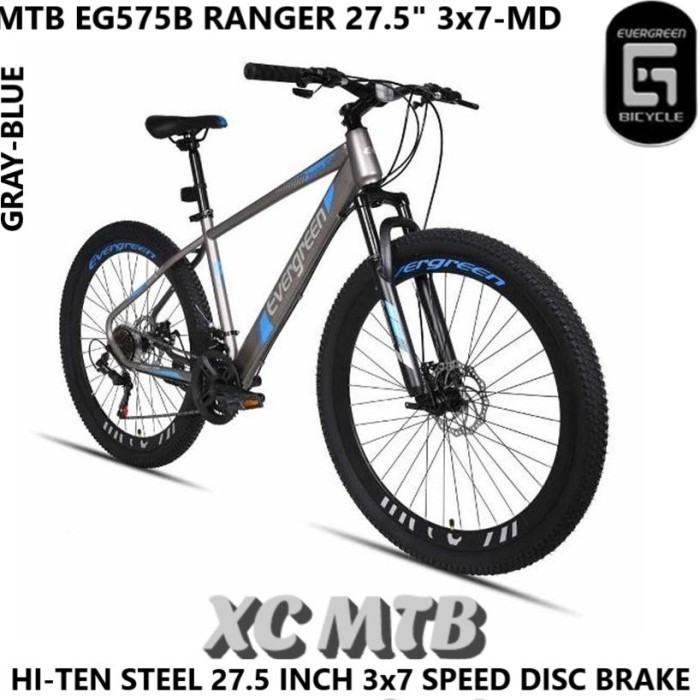 Mtb 27.5 Evergreen Velag tinggi