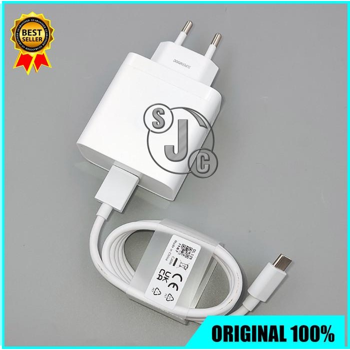 Charger Oppo Reno 8 33 Watt Super Vooc Type C Fast Charging Original
