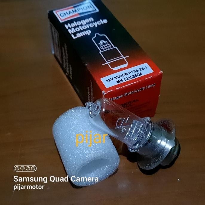 Buruan serbu] Bohlam Halogen Lampu Depan Honda Grand Prima Yamaha Alfa Champion