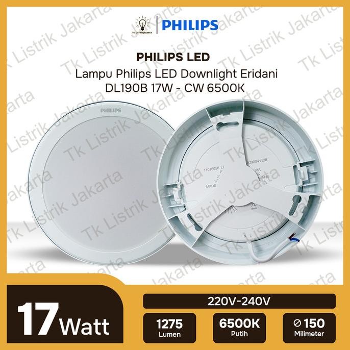 Sale Lampu Philips Downlight Outbow Eridani Led12 17W Putih