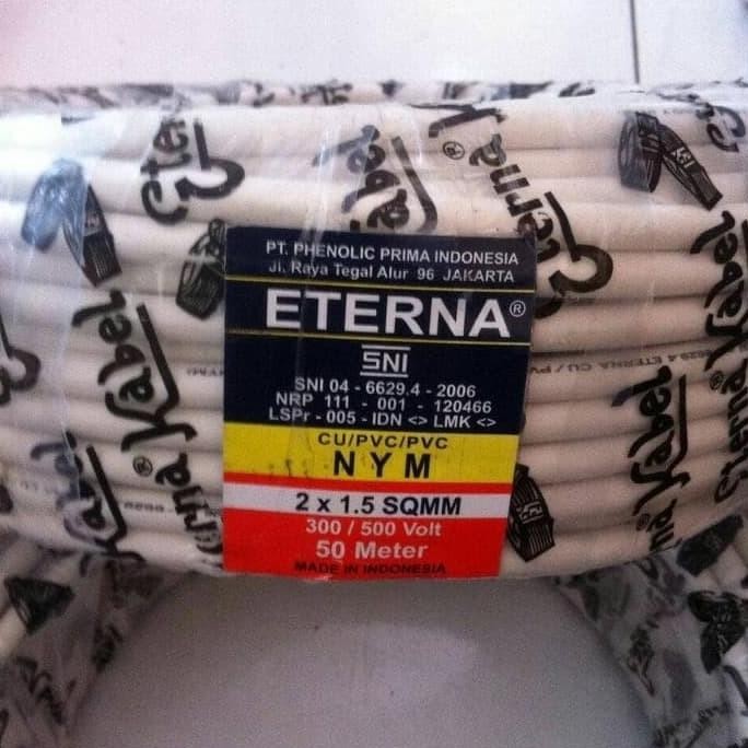 *:*:*:*:*] Kabel Listrik Eterna NYM 2x1.5