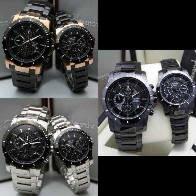 Grosir Jam Tangan Couple Alexandre Christie 6141 Ac6141 Ac 6141 L Original L