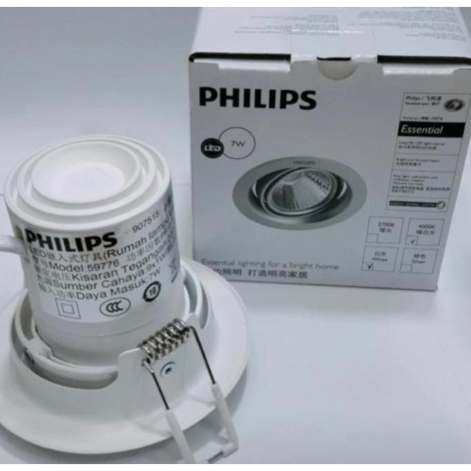 Grosir Lampu Philips Pomeron 7 Watt 4000K