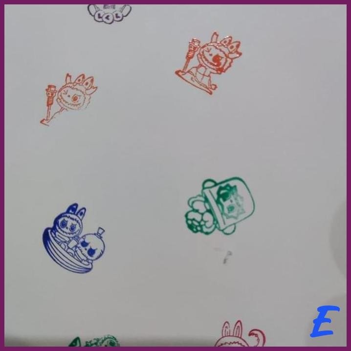 

| STV | MAINAN ANAK STEMPEL MODEL LABUBU ( 1 BOX ISI 10 PCS)