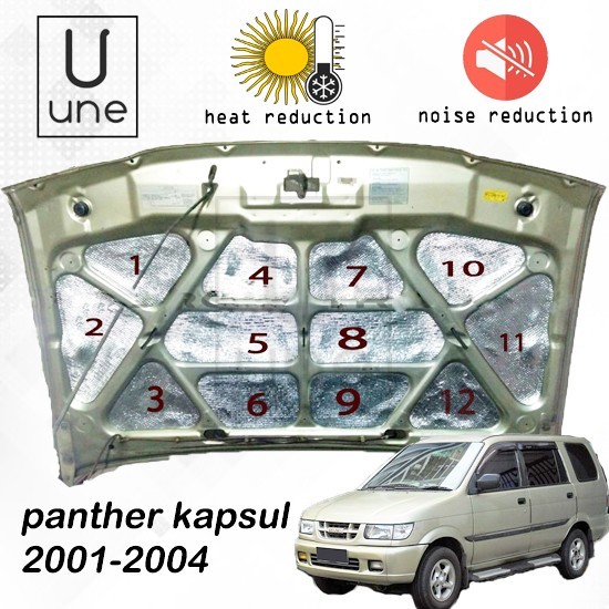 PEREDAM KAP MESIN MOBIL PANTHER KAPSUL MURAH