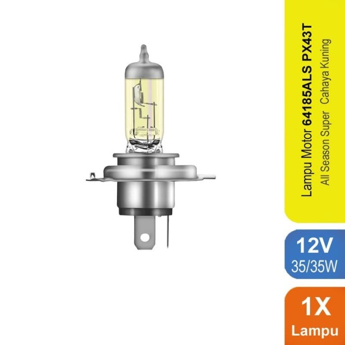 Bohlam Osram All Season Super Hs1/ H4 35/35