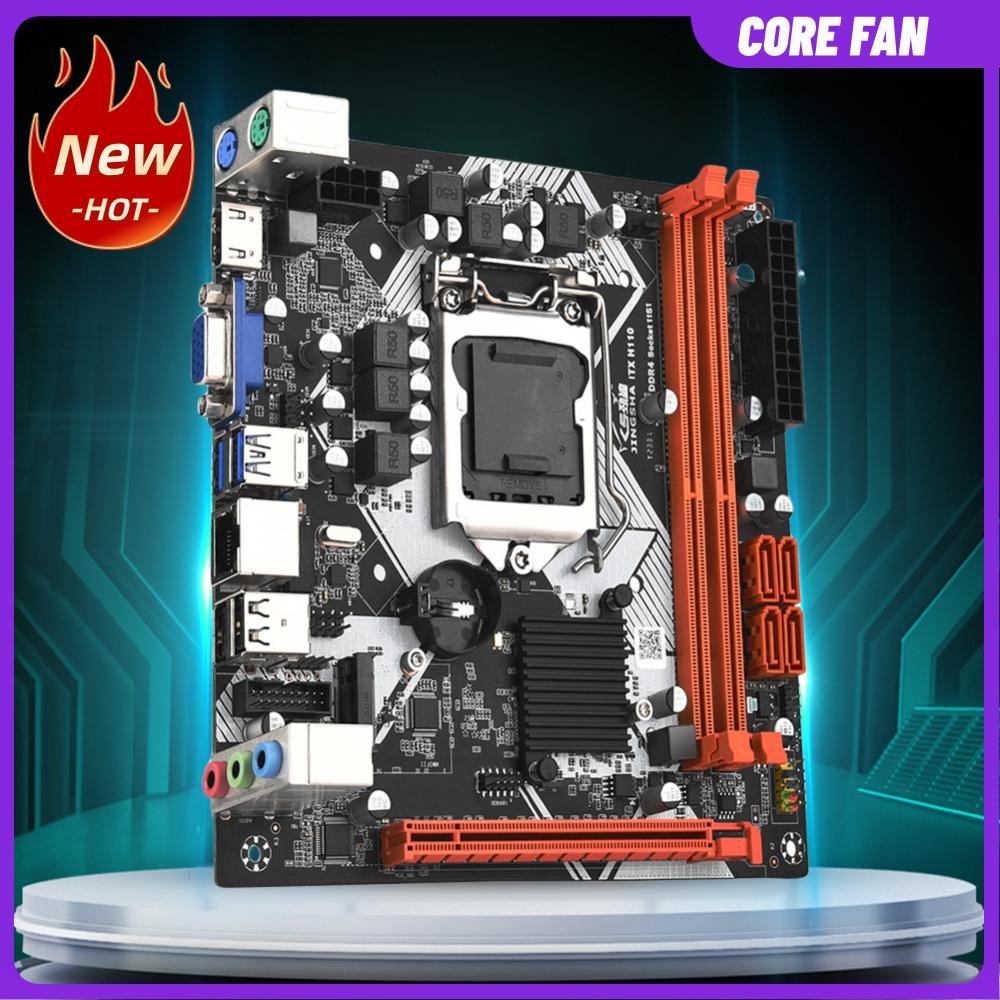 H110 LGA1151 PC Mainboard DDR4 32GB Computer Motherboard