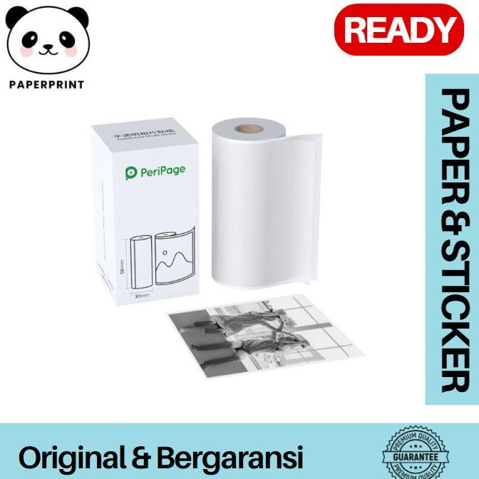 

PHOTO PAPER TRANSPARAN paperang peripage transparent thermal kertas