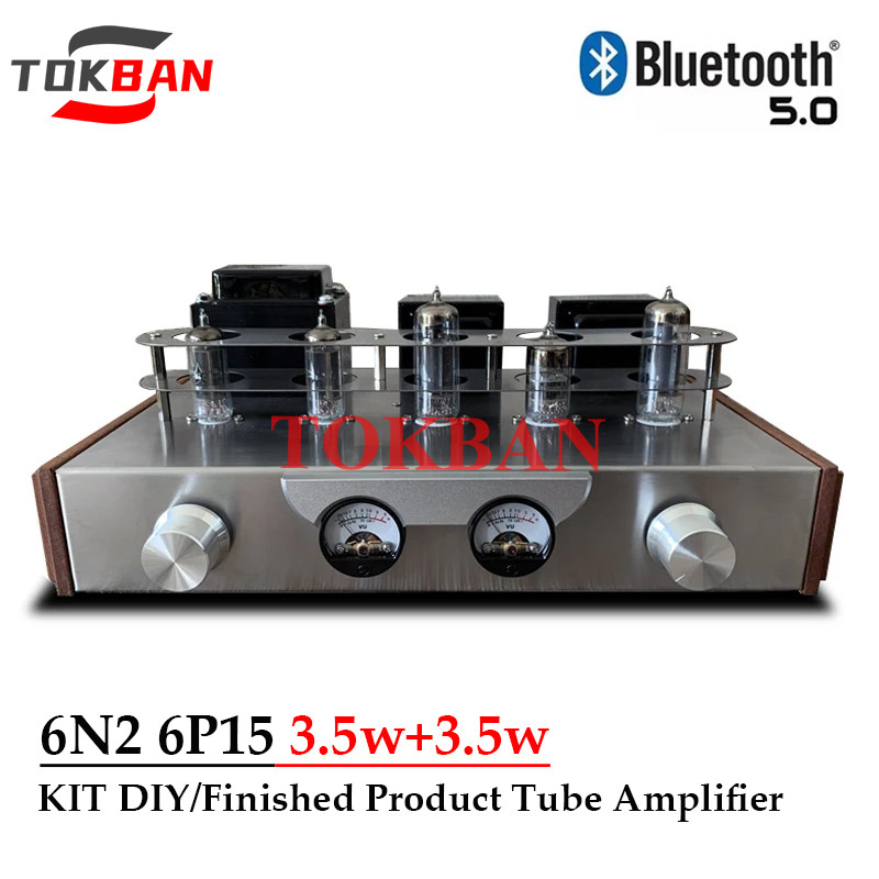 Tokban 6n2 6p15 Vacuum Tube Amplifier Diy Kit 2.0 Tube Amp