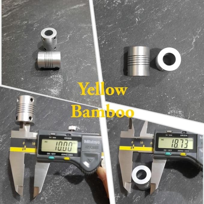 Promo Flexibel Encoder Coupler / Plastic Encoder Coupling 8mm dan 10 mm COD