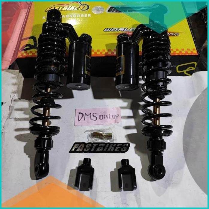 Shock Tabung 340 Motor Sport Bebek Matic Fast Bikes, Shock As Gold 340