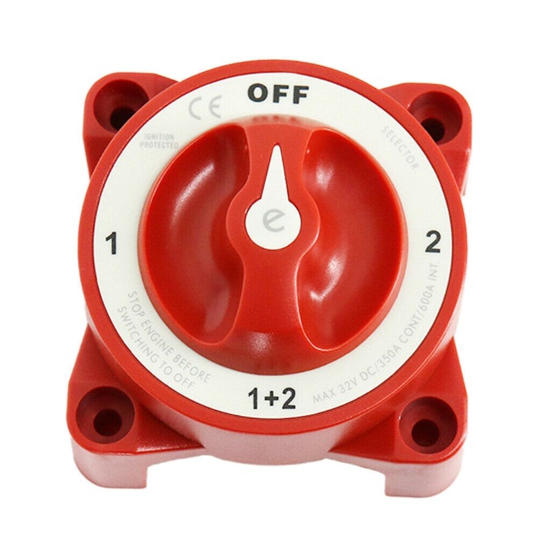 4-speed 32V 350A Marine and Yacht Battery Switch Modified