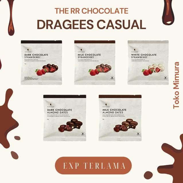

The Rr Chocolate Dragee Caual Coelat Dar Almond Trawberry L
