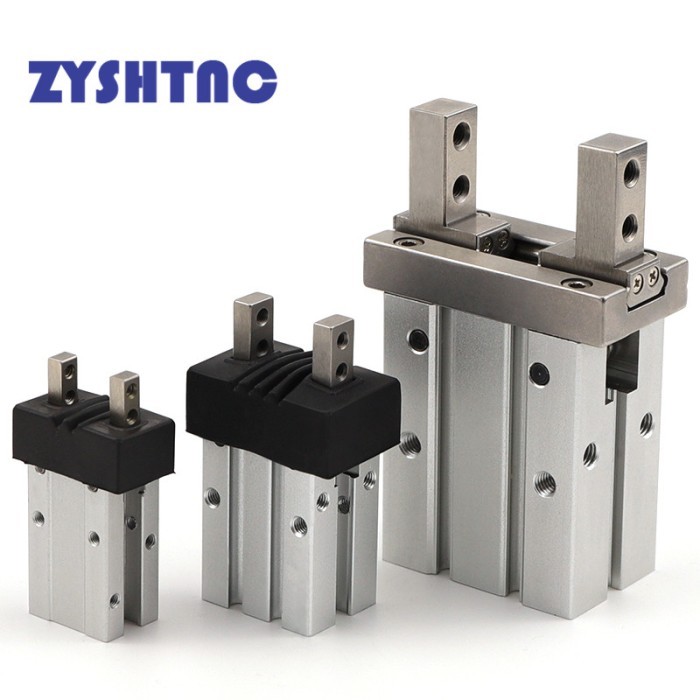 CHROMEE SMC Type Air Pneumatic parallel Gripper MHZ2-10D MHZ2-16D 6D MHZ2-20D MHZ2-25D 32D 40D S C A