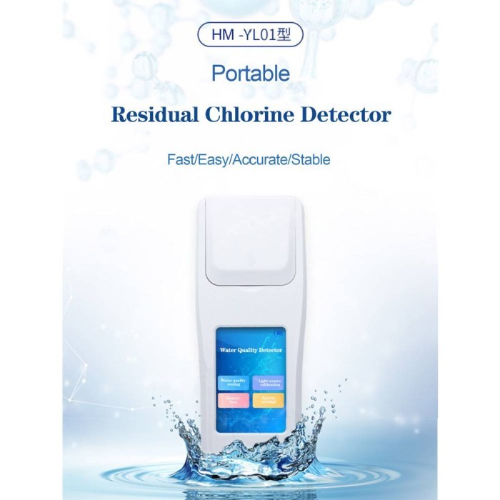 Andru Instrument Portable Chlorine Dioxide Hospital Sewage Water Quality Detector Residual