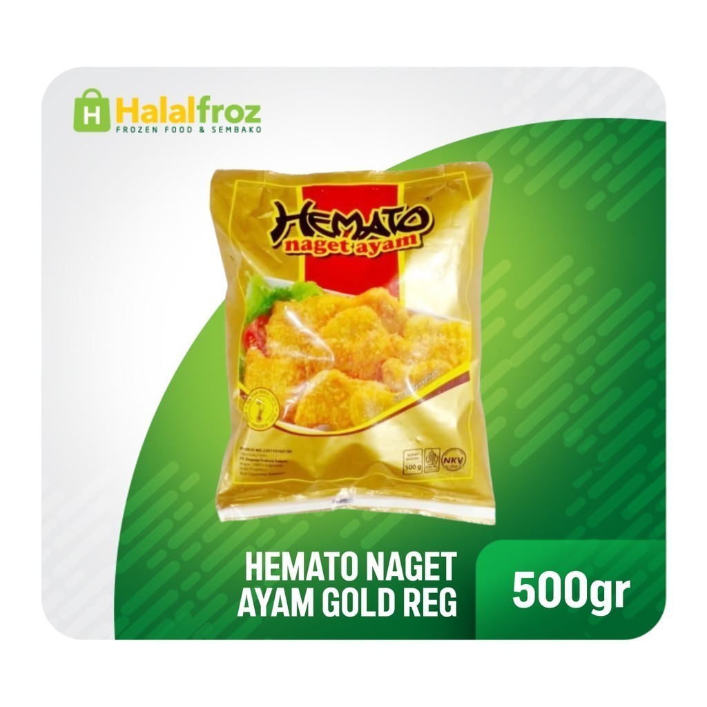 

Hemato Naget Ayam Gold Reg 500gr Termurah, Terlaris