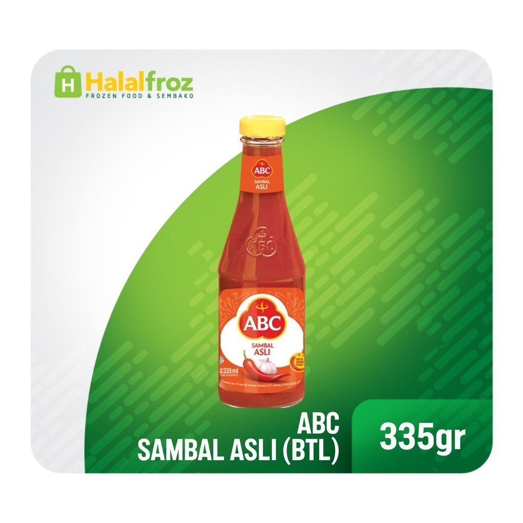 

ABC Sambal Asli Botol 335ml Gosend Ready, Paling murah, Terlaris