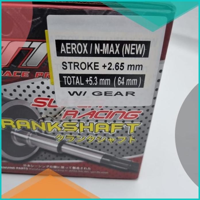 KRUK AS QTT AEROX NMAX NEW STROKE 64 MM / 65.7 MM RACING STROKE UP 07D