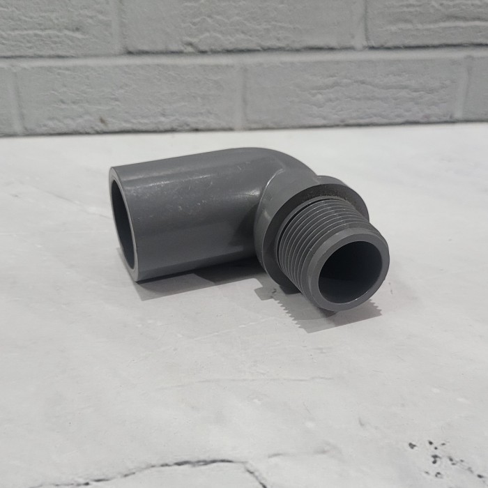 ```````] Knee Elbow Drat Luar PVC 1"