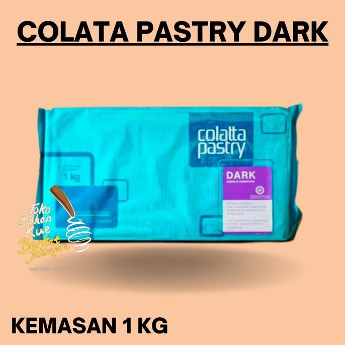 

JM23 COLATA PASTRY DARK KEMASAN 1 KG / COKLAT BATANG / COLATTA PASTRY