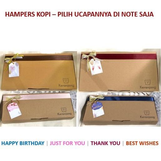 

Paket Hampers Kopi Original Sachet - Large Original Dan Terpercaya