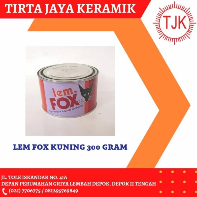 

LEM FOX KUNING 1/2 KG & 1 KG
