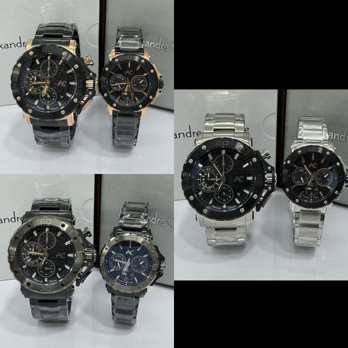 Murah Jam Tangan Couple Terbaru Alexandre Christie Ac9205 [[Original]]