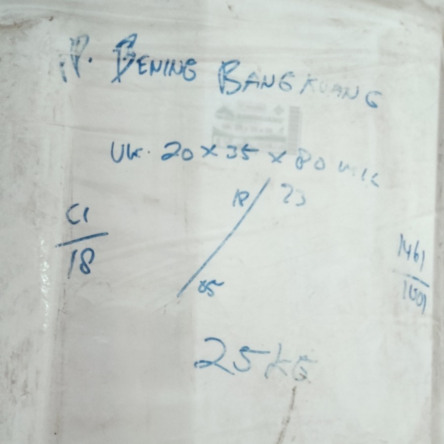 PLASTIK PP CAP BANGKUANG UK.15x30 TEBAL 0,8/GROSIR HARGA BALL 25 KG