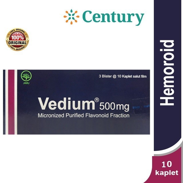 VEDIUM 500MG 1 BLISTER @10 KAP / OBAT-OBATAN